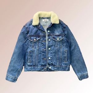 Fleece Denim Jacket